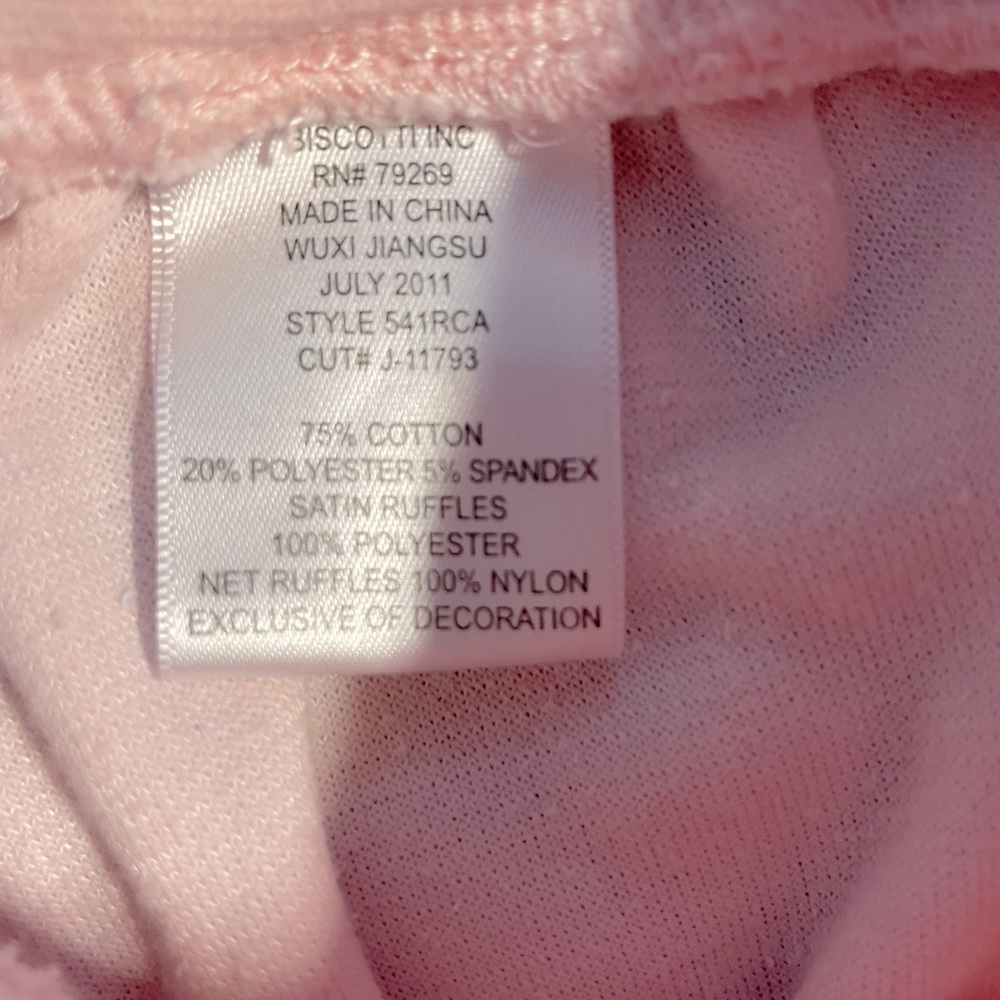 Kate Mack girls’ size 24 mos two-piece pink velour set (hoodie & pants) - Picture 3 of 7